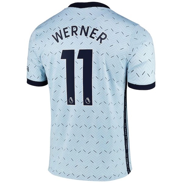 Trikot Chelsea NO.11 Werner Auswarts 2020-21 Blau Fussballtrikots Günstig